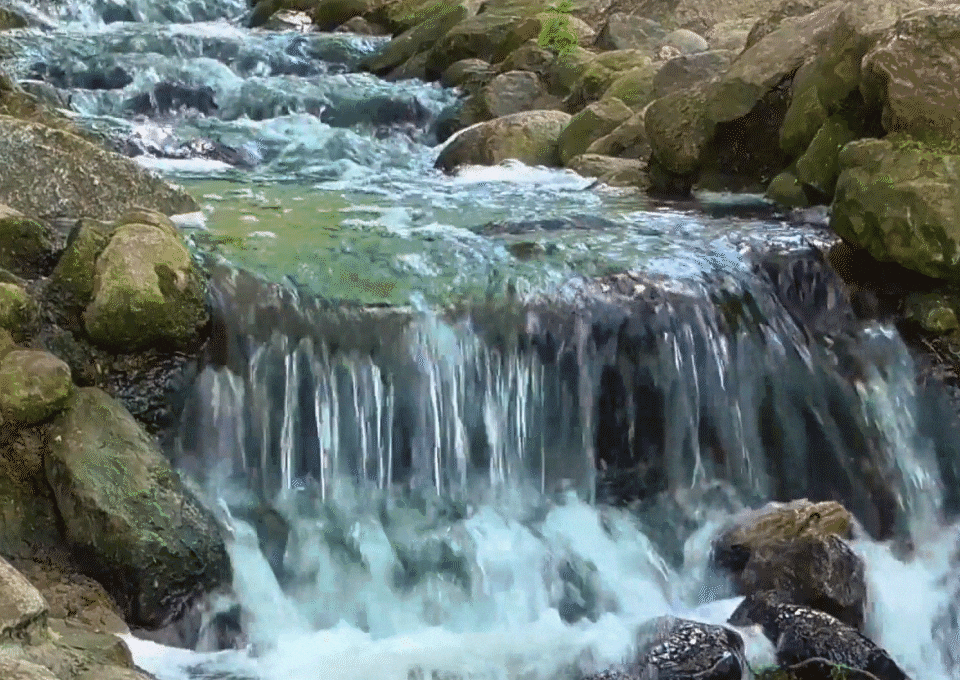 waterfall and stream gif